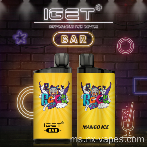 IGET Bar 3500 Puffs Pusat Vape